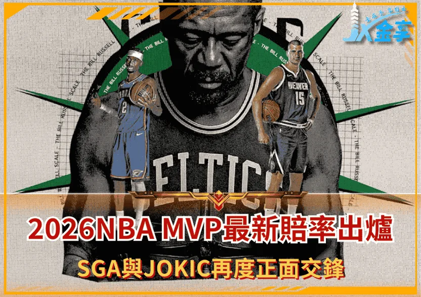2026NBA MVP最新賠率出爐:SGA與Jokic再度正面交鋒,誰能登頂?